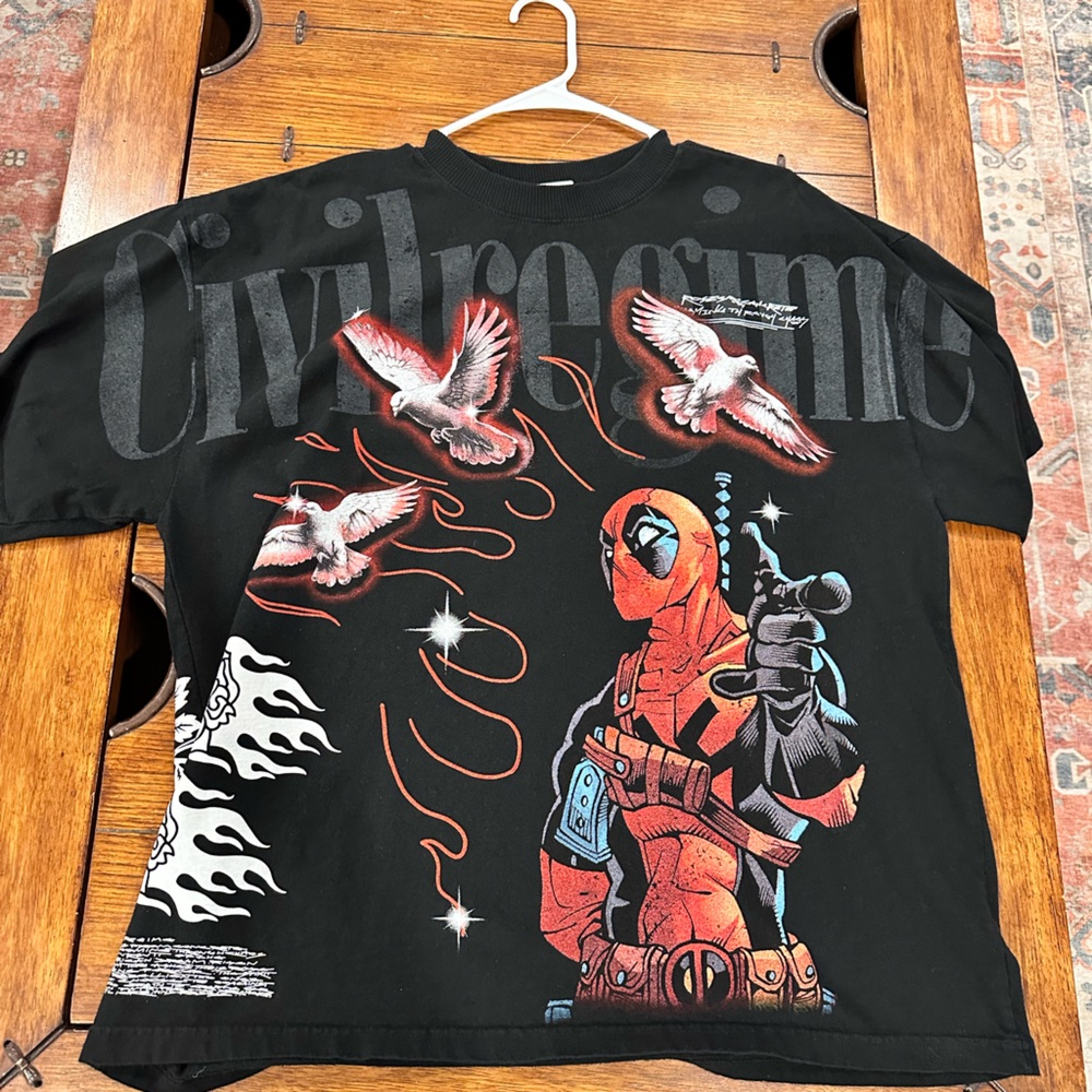 Black Graphic Tee